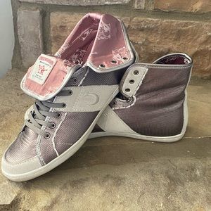 True Religion Olympia Hi Top Sneakers Sz 8